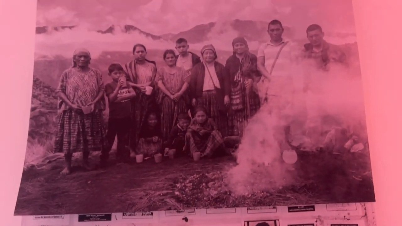 Maya community photo, the highlands, smoke